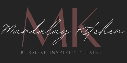 the logo for Mandalay Kitchen